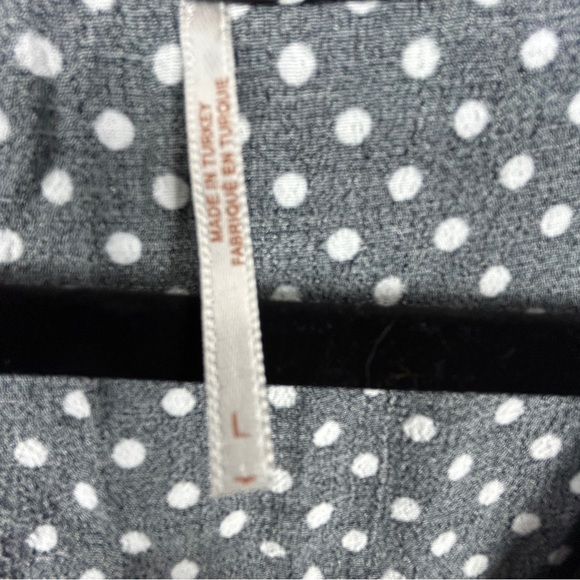 Free People Black Polka Dot Blouse - Picture 7 of 15